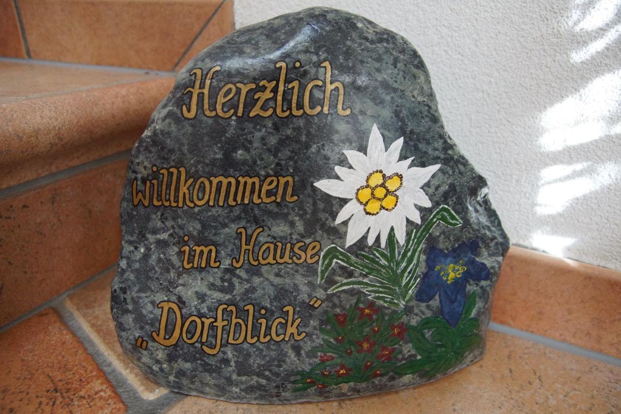 ホテル Haus Dorfblick ゲルロス エクステリア 写真